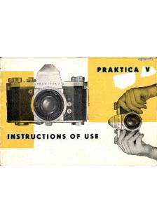 Praktica (VEB) Praktica 5 manual. Camera Instructions.